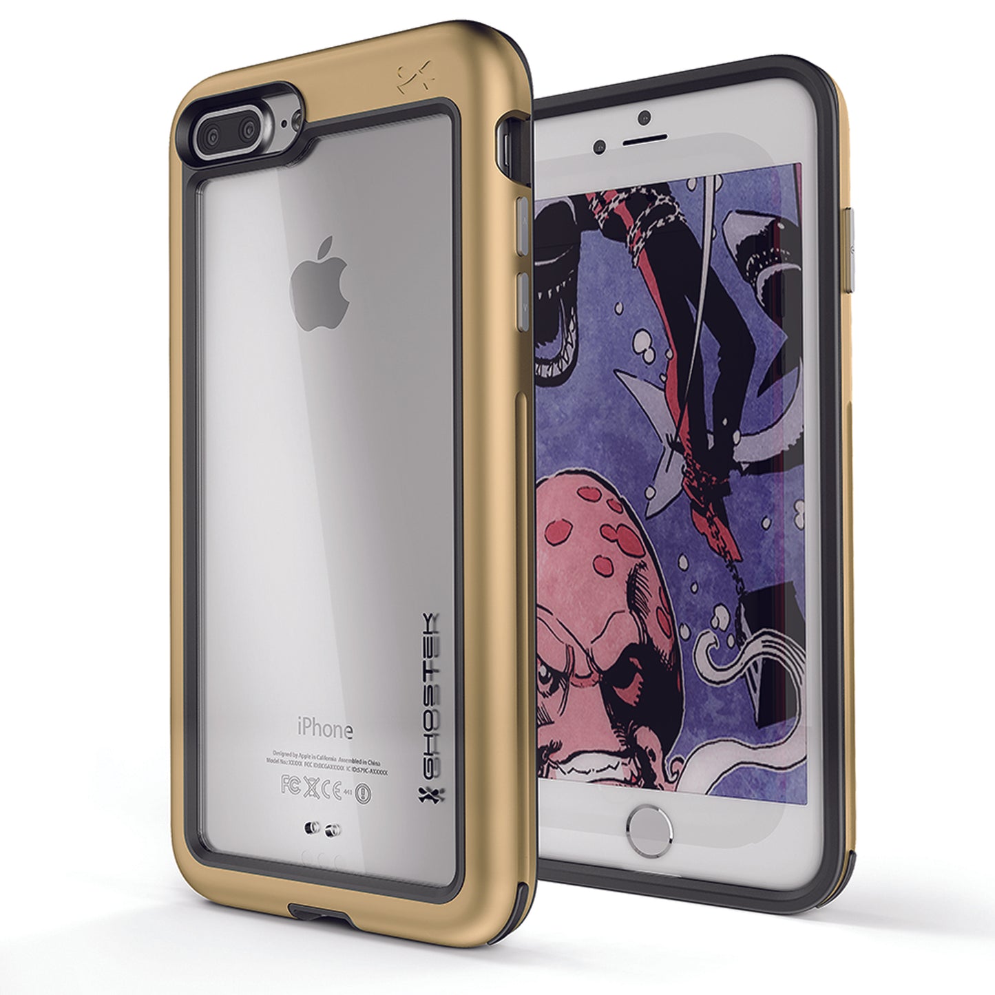 ゴーステック アトミックスリム for iPhone 8 シリーズ