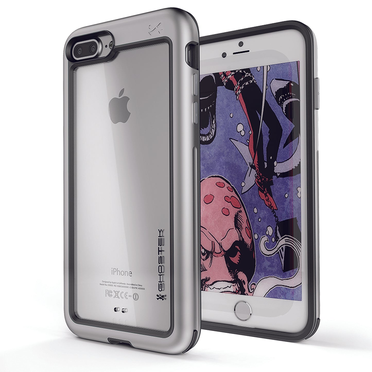ゴーステック アトミックスリム for iPhone 8 シリーズ