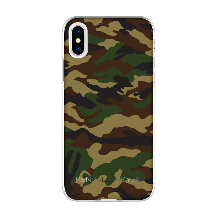 K+K プロテクティブケース カモ for iPhone X