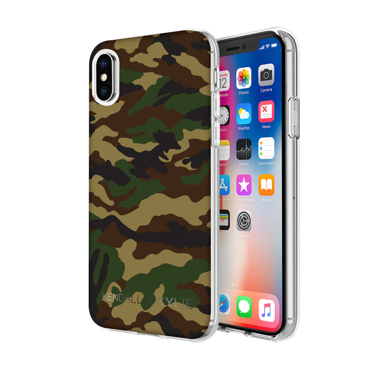 K+K プロテクティブケース カモ for iPhone X