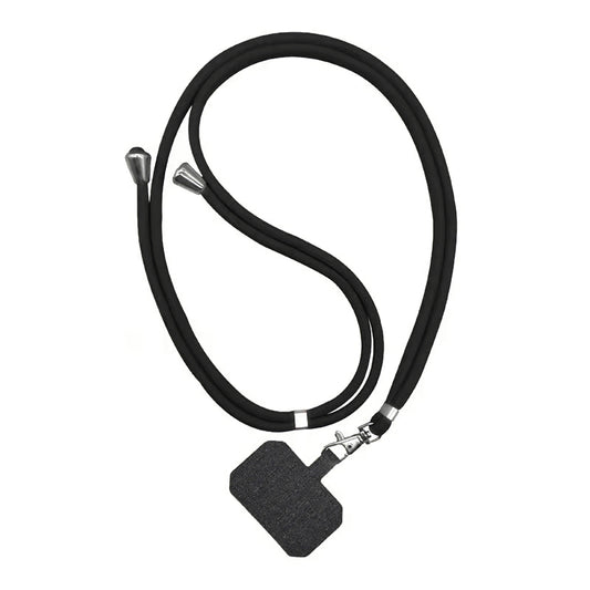 スマホ汎用ネックストラップ GPストリング ブラック