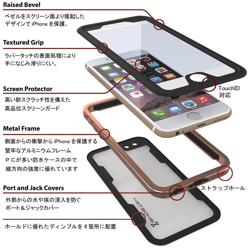 ゴーステック アトミックスリム for iPhone 6 シリーズ