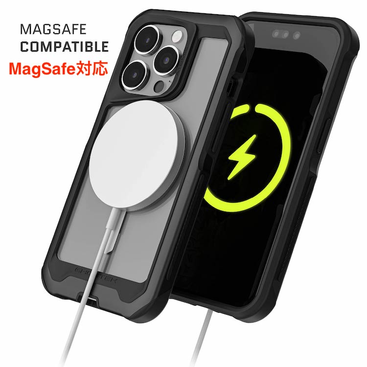 ゴーステック アトミックスリム for iPhone 15 シリーズ with MagSafe