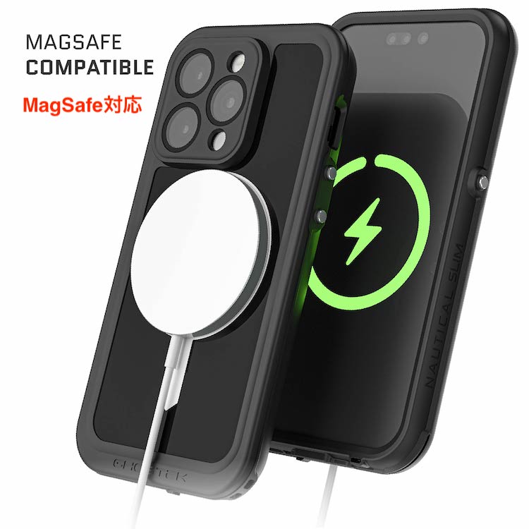 ゴーステック ノーティカルスリム for iPhone 15 シリーズ with MagSafe