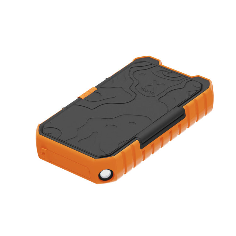 エクストーム IP65準拠防水防塵耐衝撃 ポータブルソーラーモバイルバッテリー 10,000mAh