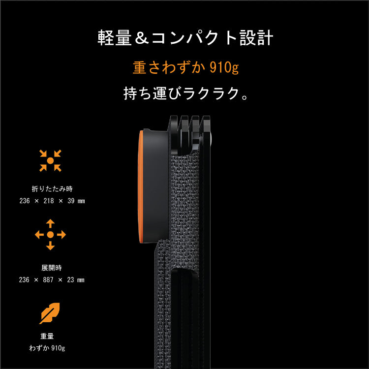 エクストーム 28W 折畳式ソーラーブースター