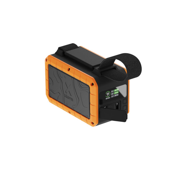 エクストーム IP64準拠フラッシュライト内蔵 40,000mAh 超大容量モバイルバッテリー